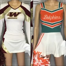 Cheerleading Uniform Miami Dolphins Youth Large And High School For Customer