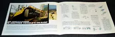 2001 HUMMER H1 ORIGINAL DEALER FOLDOUT POSTER SALES BROCHURE AD-01 ALPHA (For: Hummer H3)