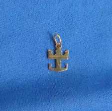 Royal Caribbean 14k Gold Logo For Necklace 1/2” Tall Charm