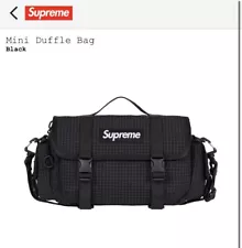 SUPREME® SS24 Mini Duffle Bag Black 3M®