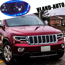 2011-2013 LED Projector Headlights w/Sequential Turn sig For Jeep Grand Cherokee