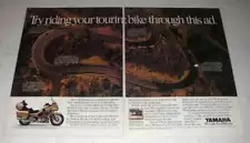 1987 Yamaha Venture Royale Motorcycle Ad - Try Riding