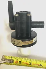 3/4" Sea Cock Thru Hull Valve Dual Drain Forespar 931583 Marlon Sail Boat Yacht