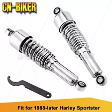 Romelack 13" Adjustable Rear Shocks Fit For Harley Sportster Iron XL 883 1200 (For: 2012 Harley-Davidson Iron 883)