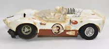 Vintage 1/24 Scale Cox Chaparral White Slot Racing Race Car