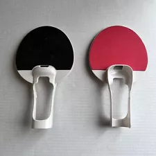 2 Ping Pong Paddles For Nintendo Wii Remote Sports Resort Table Tennis Play