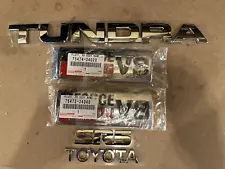 2007-2021 Toyota Tundra Chrome Emblems