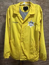 Air Jordan 23 Security rare yellow big logo coach jacket nike