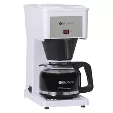 BUNN GRW Velocity Brew 10-Cup Home Coffee Brewer White