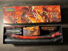 World of Warcraft tcg Reign of Fire Booster Box Opened