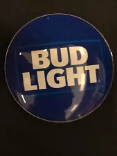 Bud Light Medallion Badge 3" Beer Tap Faucet Tower Advertisement New FREE SHIP