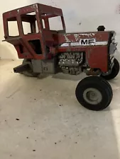 RARE VINTAGE Massey Ferguson 1155 TRACTOR 1/16 WF Metal Cab For Restoration