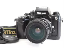 【EXC+++!!】Nikon F4 SLR 35mm film Camera w/ AF 28-85mm Lens Strap Screen E #49550