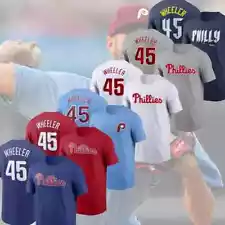 SALE!!!_ Z. Weeler #45 Philadelphia Team Phillies Name & Number T-Shirt For Fans