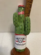 BUDWEISER BEER 2024 CUSTOM PRICKLY DESERT CACTUS draft beer tap handle. USA