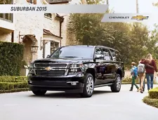 2015 Chevrolet Suburban 32-page Original Car Sales Brochure Catalog - LTZ