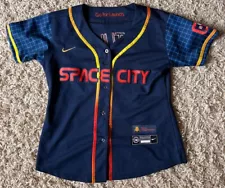 Houston Astros JOSE ALTUVE #27 Nike SPACE CITY Connect Replica Jersey - Womens S