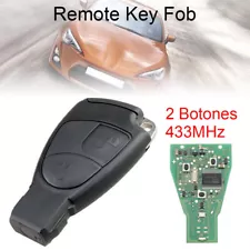 Fit for Mercedes Benz B/C/E/ML/S/CLK/CL 433Mhz Remote Car key Fob w/ Chip Blade