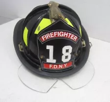 New ListingFDNY Authentic Fire Helmet. Used