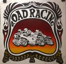 =SALE=Vintage 1970s Rat's Hole "Big Daddy Rat" Iron On Heat Transfer Road Racing