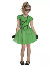 DC Riddler Girls Tutu Dress Costume