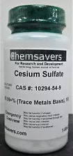 Cesium Sulfate, 99.99+% (Trace Metals Basis), 100g