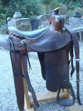 Western Saddle made in 1962 by Slim Fallis