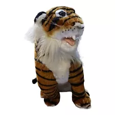 Tiger Plush Toy Bengal Large Namco Vintage Realistic Fangs Stuffed Animal