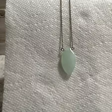 Aqua pendant Color Necklace