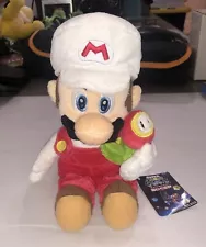 Super Mario Galaxy Plush SANEI FIRE MARIO VERY RARE JAPAN Mario Plush