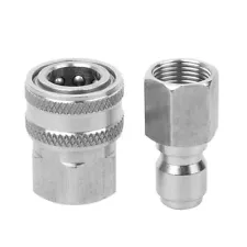 Professional Stainless Steel Pressure Washer Connector Kit for Commercial Use