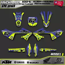 Graphics Kit for YAMAHA YZ125 YZ250 2022-2023 yz 125 yz 250