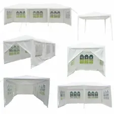 Used 10'X 10'/20'/30' Canopy Wedding Party Tent Gazebo Pavilion w/Walls