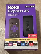 ROKU EXPRESS 4K & HDR STREAMING DEVICE