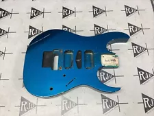 80's Ibanez Japan RG770 Electric Guitar Body Basswood Metallic Blue