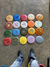 5 Used Frisbee Golf Discs