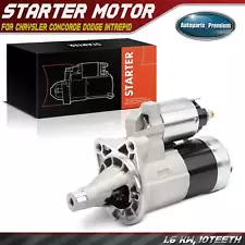 Starter Motor for Chrysler Concorde 1998-2001 Dodge Intrepid 1.6KW/ 12V CW 10T