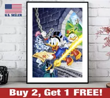 Ducktales 2 Poster 18" x 24" Print Nintendo Capcom NES Game Room Wall Art