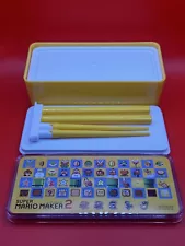 Nintendo Japan Super Mario Maker 2 2-tier Bento Lunchbox Not For Sale 2019