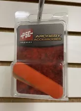 NEW PSE ARCHERY ORANGE COLORED RUBBER PANEL GRIPS FOR PSE BOW HANDLE