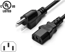 AC Power Cord Cable For Panasonic EP1011 Massage Lounger Chair 3-prong Wire