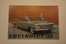 1959 CHEVROLET ORIGINAL SALES BROCHURE