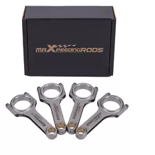 EN24 4340 H-Beam Connecting Rods+ARP 2000 Bolts for NISSAN KA24E KA24DE Engine