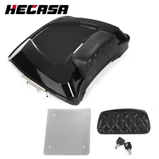 HECASA Razor Tour Pack W/Mounting plate For Harley Touring Road King Glide 97-23 (For: More than one vehicle)