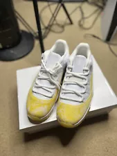 Size 11 - Air Jordan 11 Low Yellow Snakeskin W