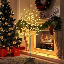 Artificial Tree Light Lamp for Bedroom Living Room Party Indoor Outdoor Decor