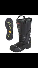 PRO Leather Fire Boots Model 5555 NFPA 1971 2013 Edition Size 14.5 M