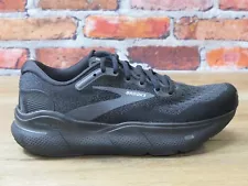 Women's Brooks Ghost Max Walking/Running Shoe Black/Black/Ebony *120395020