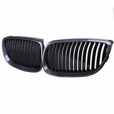 Front Carbon Fiber Color Grill Grille for BMW E92 E93 M3 328i 335i Coupe 07-10 (For: 2008 BMW 328i)