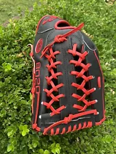 Boombah RHT 13.5 Fielding Glove Black/Red